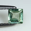 0.47 ct Princess (4.27 x 4.27 mm) Unheated Green Natural Alexandrite Gem