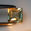 0.47 ct Princess (4.27 x 4.27 mm) Unheated Green Natural Alexandrite Gem