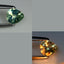 0.36 ct Very good Pear (4.92 x 4.22 mm) Unheated Green Natural Alexandrite