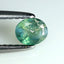 0.32 ct Oval (4.61 x 3.84 mm) Green Natural Unheated Alexandrite Gemstone