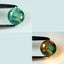 0.37 ct Oval (4.33 x 4.25 mm) Green Natural Unheated Alexandrite Gemstone
