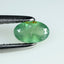 0.32 ct Superior Oval (5.02 x 3.13 mm) Green Natural Unheated Alexandrite