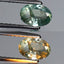 0.55 ct Very good Oval (6.45 x 4.45 mm) Green Natural Unheated Alexandrite