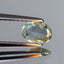 0.45 ct Very good Oval (6.29 x 4.45 mm) Green Natural Unheated Alexandrite
