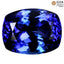 GIA Certified 10.10 ct AAAA Cushion (14.54 x 11.40 mm) Natural D'Block Tanzanite