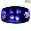GIA Certified 14.98 ct AAAA Cushion (18.14 x 10.99 mm) Natural D'Block Tanzanite