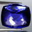 GIA Certified 14.00 ct AAAA Cushion (15.14 x 12.55 mm) Natural D'Block Tanzanite
