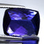 GIA Certified 9.27 ct AAAA Cushion (12.83 x 10.11 mm) Natural D'Block Tanzanite