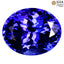 GIA Certified 10.44 ct AAAA Oval (14.26 x 11.56 mm) Natural D'Block Tanzanite