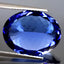 GIA Certified 14.76 ct AAAA Oval (17.60 x 13.84 mm) Natural D'Block Tanzanite