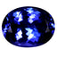 GIA Certified 10.66 ct AAAA Oval (14.73 x 11.45 mm) Natural D'Block Tanzanite