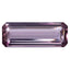 3.08 ct CHARMING OCTAGON CUT (15.28 x 5.80 mm) (UN-HEATED) PINK DIASPORE