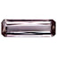 1.35 ct MARVELOUS OCTAGON CUT (12.77 x 4.15 mm) (UN-HEATED) PINK DIASPORE