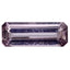 0.64 ct OUTSTANDING OCTAGON CUT (8.45 x 3.22 mm) (UN-HEATED) PINK DIASPORE