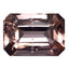 2.08 ct Outstanding Octagon Cut (9.26 x 6.44 mm) Pink Morganite Gemstone