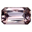 1.71 ct Extraordinary Octagon Cut (9.71 x 5.66 mm) Pink Morganite Gemstone