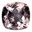 8.07 ct Beautiful Cushion Cut (12.93 x 12.87 mm) Pink Morganite Gemstone