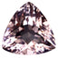 3.92 ct First-class Triangle Cut (11.10 x 11.01 mm) Pink Morganite Gemstone