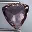 3.92 ct First-class Triangle Cut (11.10 x 11.01 mm) Pink Morganite Gemstone