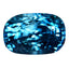 4.54 ct Premium Oval (9.50 x 6.17 mm) Cambodian Natural Blue Zircon Gemstone
