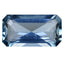 2.94 ct Splendid Octagon Cut (12.90 x 7.03 mm) Brazil Blue Natural Aquamarine