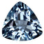 1.42 ct Awe-inspiring Triangle (7.64 x 7.49 mm) Brazil Blue Natural Aquamarine