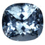 3.50 ct Cushion (9.75 x 8.92 mm) Unheated Brazil Natural Blue Aquamarine