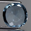 1.87 ct Cushion (8.59 x 8.51 mm) Natural Brazil Blue Aquamarine Gemstone
