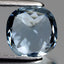 1.53 ct Cushion(7.14 x 7.05 mm)Brazil Blue Aquamarine Natural Gemstone