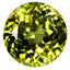 1.31 ct Round (6.29 x 6.28 mm) Yellow Green Natural Mali Garnet
