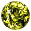 1.04 ct Round (5.78 x 5.77 mm) Natural Yellow Green Un-Heated Mali Garnet