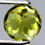 1.04 ct Round (5.78 x 5.77 mm) Natural Yellow Green Un-Heated Mali Garnet