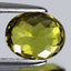 1.44 ct Oval (7.22 x 5.76 mm) Natural Yellow Green Un-Heated Mali Garnet