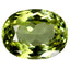 1.04 ct Oval (6.87 x 5.28 mm) Yellow Green Un-Heated Natural Mali Garnet