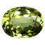 1.17 ct Oval (7.18 x 5.46 mm) Yellow Green Un-Heated Mali Garnet