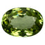 1.00 ct Oval (6.91 x 5.01 mm) Yellow Green Un-Heated Natural Mali Garnet