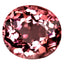 3.53 ct Oval (10.06 x 9.19 mm) Mozambique Pink Tourmaline Gemstone