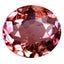 3.20 ct Oval Cut (10.53 x 9.47 mm) Mozambique Pink Tourmaline Gemstone