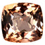 3.23 ct Cushion (9.33 x 8.93 mm) Mozambique Pink Tourmaline Gemstone