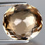 10.60 ct Oval(14.26 x 13.25 mm)Mozambique Orange Pink Tourmaline Stone
