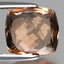 4.04 ct Cushion (9.95 x 9.03 mm) Mozambique Orange Pink Tourmaline