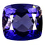 10.43 ct Cushion (13.42 x 12.21 mm) Unheated Natural Bi Color Iolite