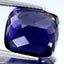 10.43 ct Cushion (13.42 x 12.21 mm) Unheated Natural Bi Color Iolite