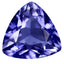 1.34 ct Triangle (8.09 x 7.89 mm)Unheated Natural Blue Iolite Gemstone