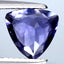 1.34 ct Triangle (8.09 x 7.89 mm)Unheated Natural Blue Iolite Gemstone