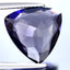 5.52 ct Triangle (13.28 x 13.22 mm) Unheated Natural Bi Color Iolite