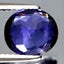 1.96 ct Oval (8.90 x 7.83 mm) Unheated Natural Bluish Violet Iolite