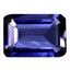 1.78 ct Octagon (9.51 x 6.56 mm) Un-Heated Natural Vivid Blue Iolite Stone