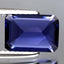 1.78 ct Octagon (9.51 x 6.56 mm) Un-Heated Natural Vivid Blue Iolite Stone