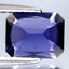 1.67 ct Octagon (8.47 x 6.73 mm) Un-Heated Natural Vivid Blue Iolite